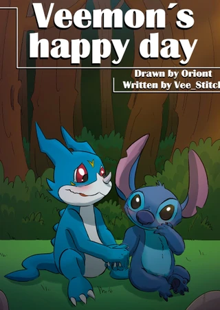 Veemon's Happy Day